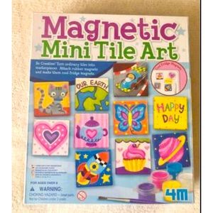 4M Magnetic Mini Tile Art Kit New NIB